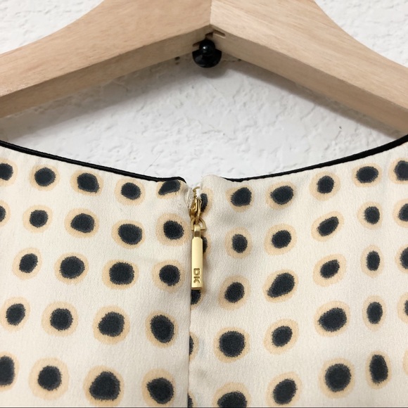 Donna Karan New York Printed Trapeze Hem Dress - Picture 6 of 8